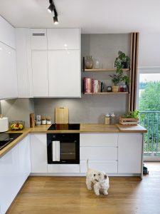 Biała kuchnia meble na wymiar Poznań stolarz z doświadczeniem Gradal