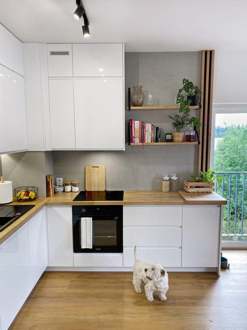 Biała kuchnia meble na wymiar Poznań stolarz z doświadczeniem Gradal